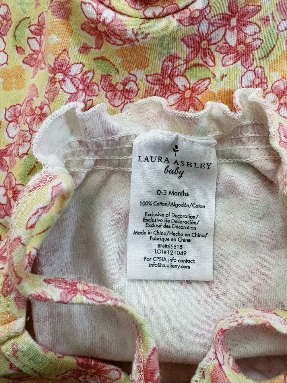 Laura Ashley cute yellow